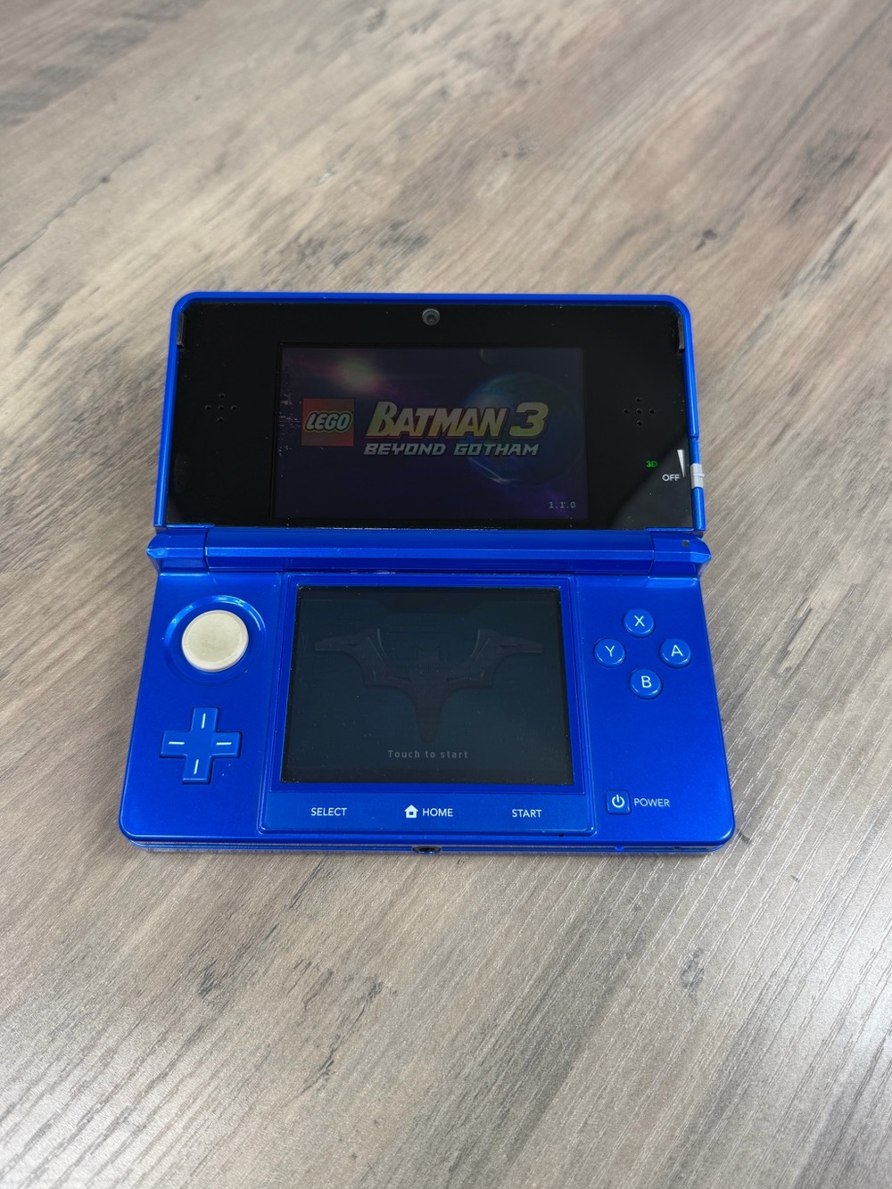 Nintendo 3DS Cobalt Blue Bundle Tested & Working 5 games charger SD card stylus - Picture 13 of 14